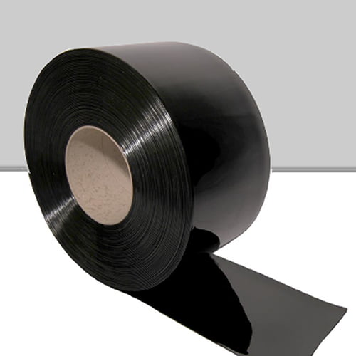 Black PVC rolls from Redwood Strip Curtains Ltd
