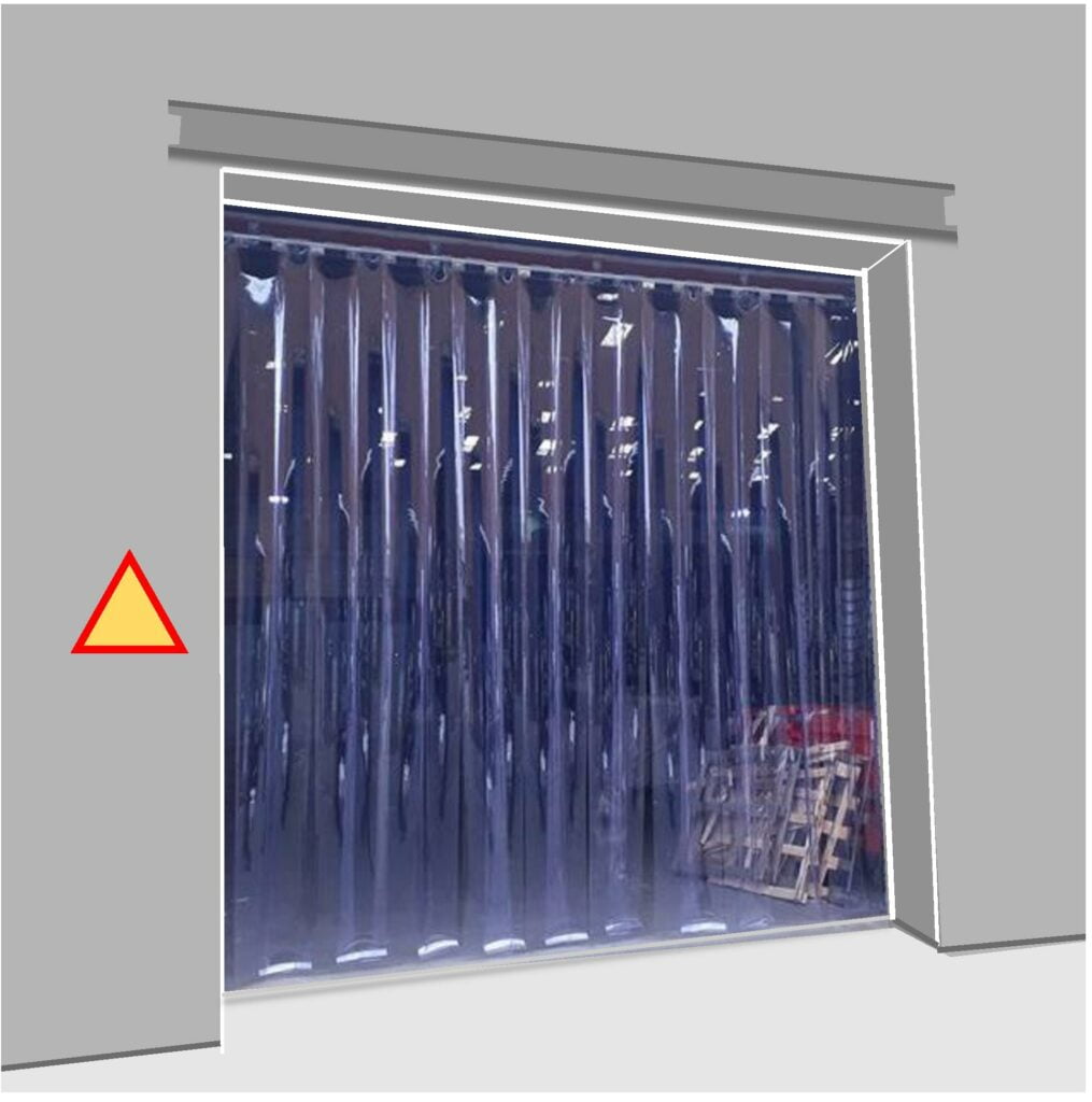 Heavy Duty Bird Control PVC Curtains