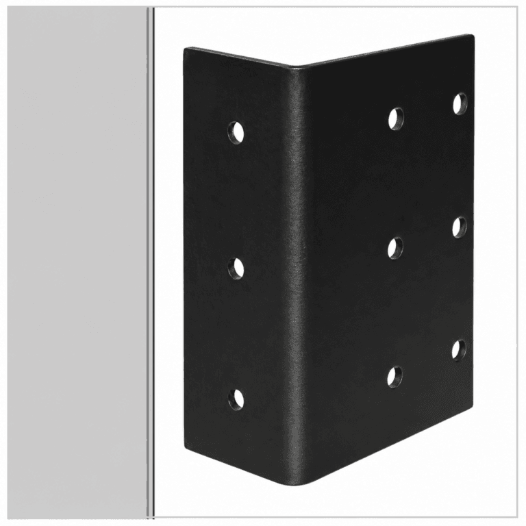Heavy-Duty-RSJ-Bracket in Black