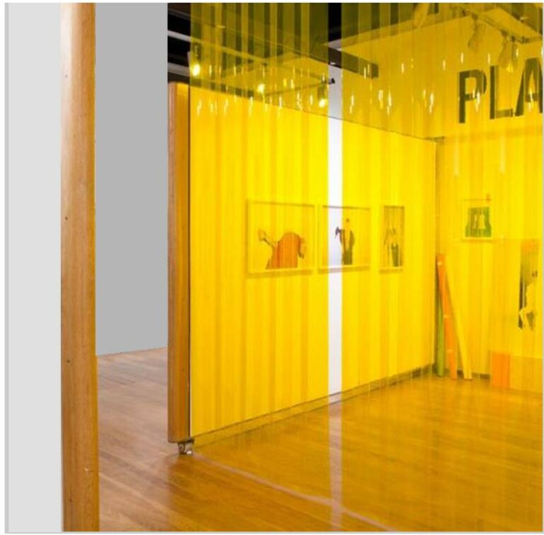 Museum - Gallery Clear Transparent PVC Strip Curtains
