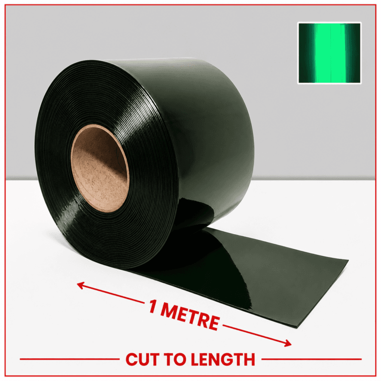 Anti-UV Green PVC Strip By The Metre