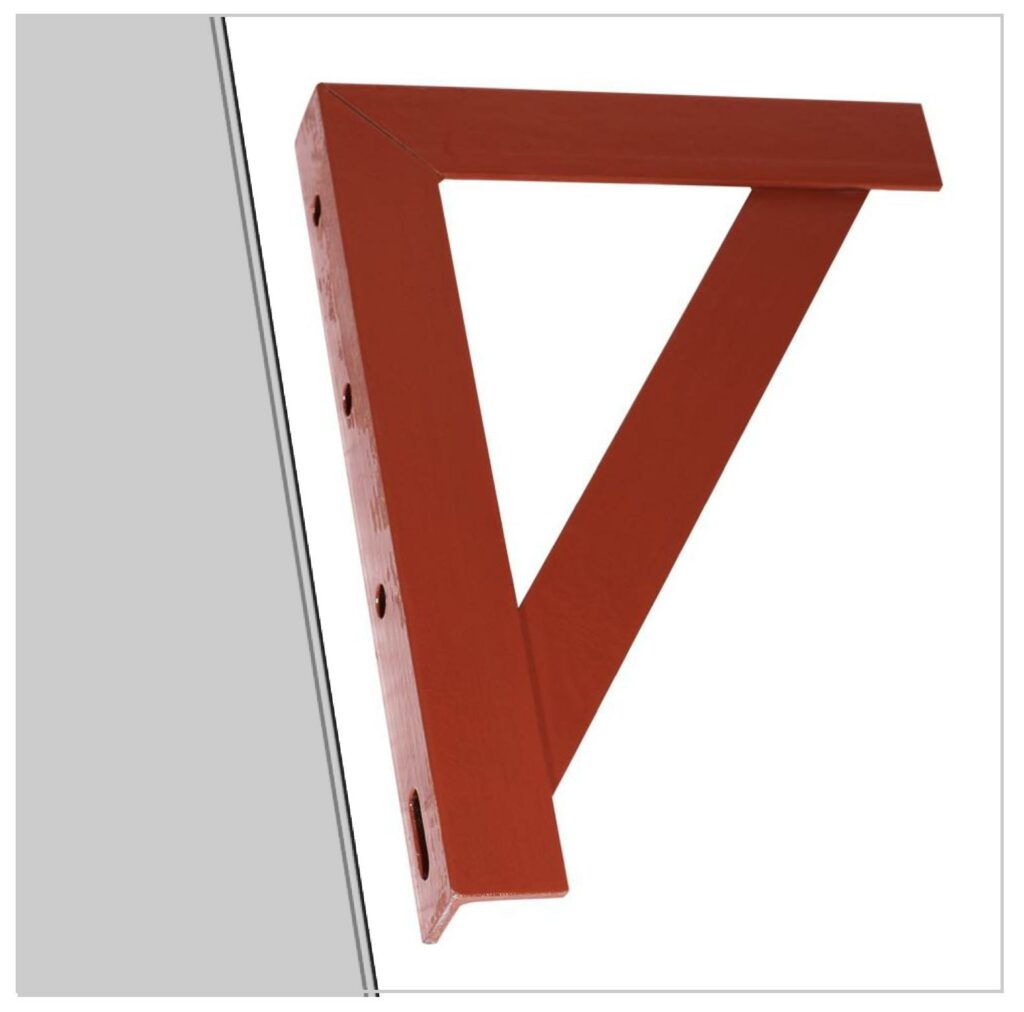 Heavy Duty Cantilever Bracket In Red