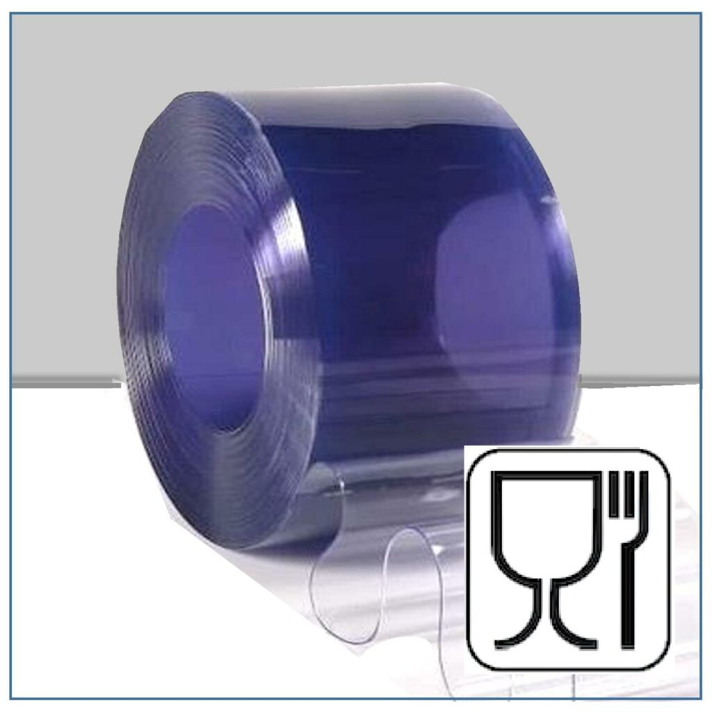 New Food Safe Clear PVC Roll