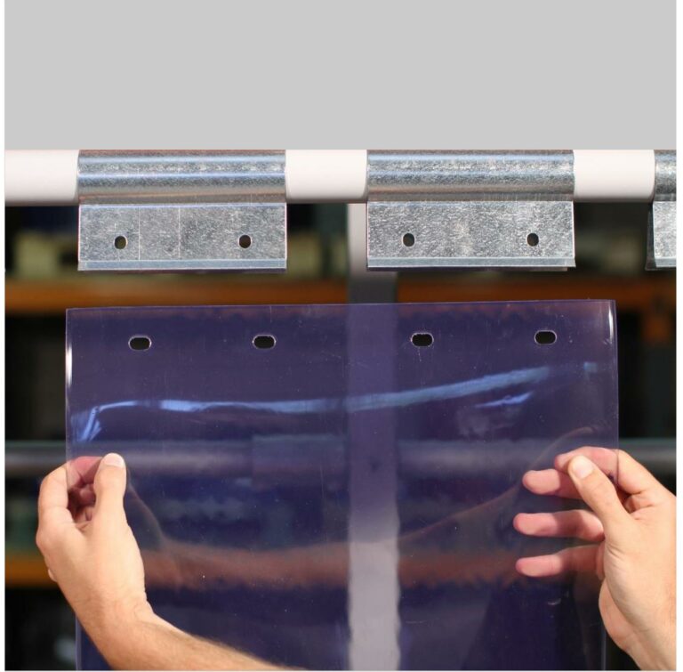 Swivel Hinge Replacement Strip - 400mm Standard Clear - 100 Overlap-page-001