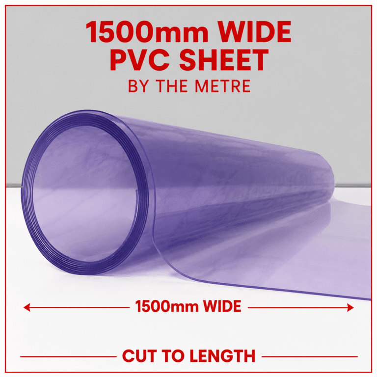 1500mm Wide PVC Sheet By The Metre