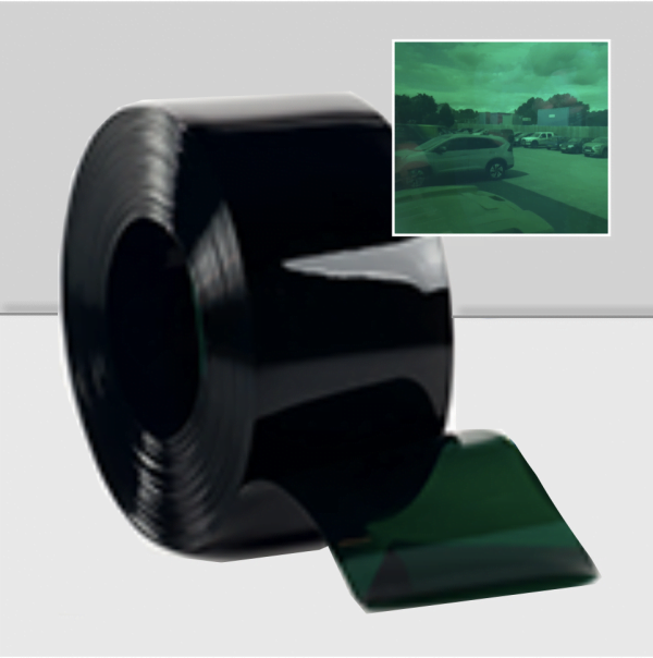 Transparent Green PVC Roll