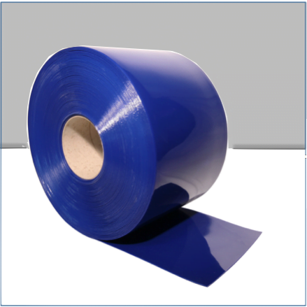 Blue PVC Strip Roll